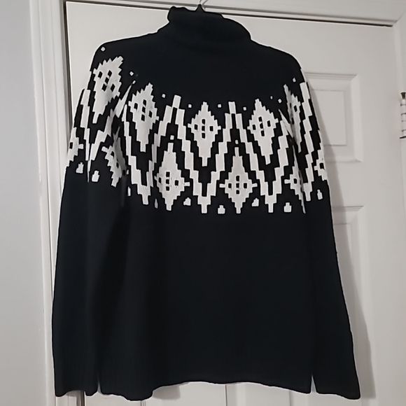 Antonio Melani Claire Fair Isle Cashmere Turtleneck Sweater - Picture 9 of 11